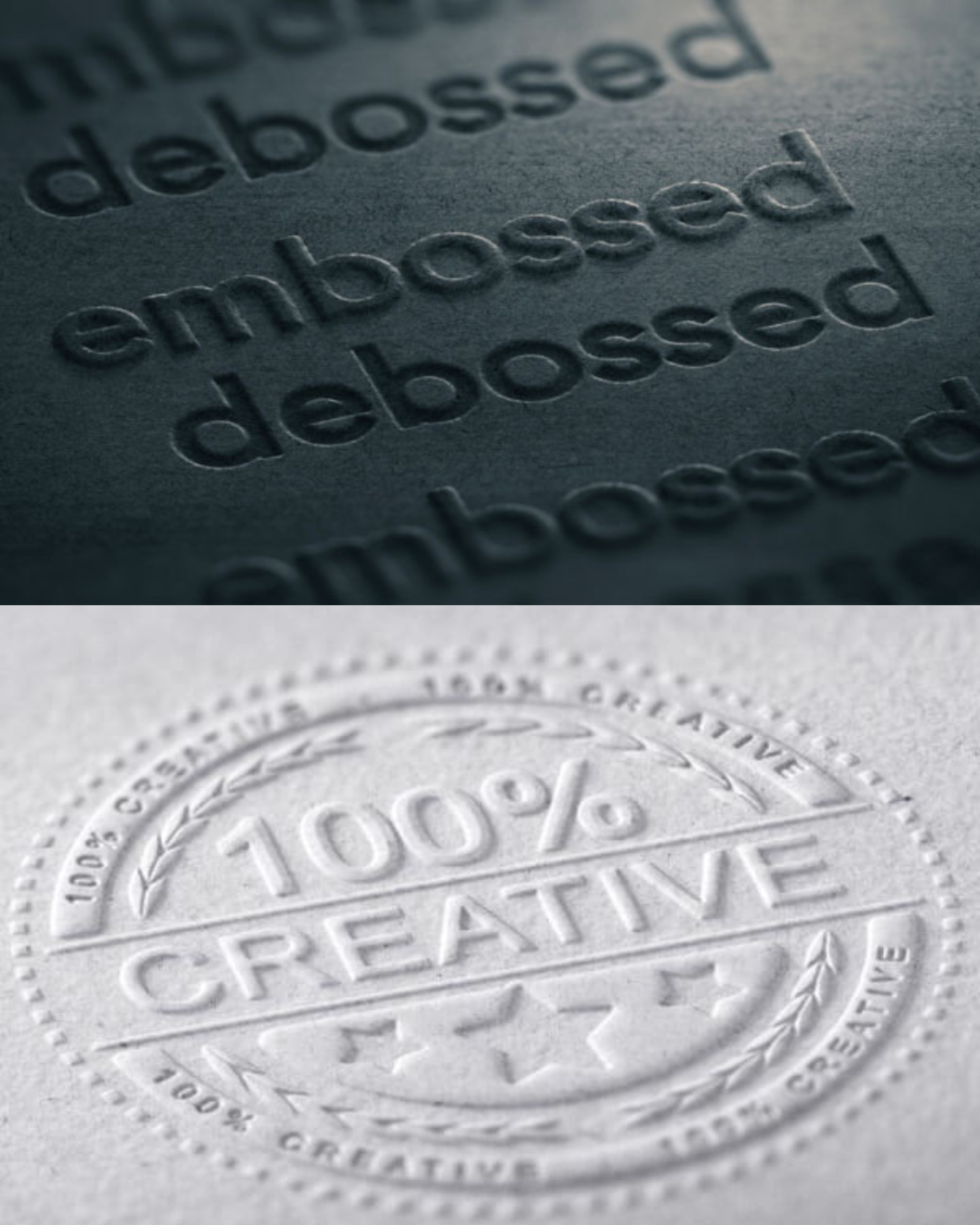 <strong>embossing<br>&<br>Debossing</strong>